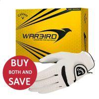 Warbird Golf Balls and Weather Spann Glove Offer