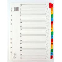 WB MYLAR INDEX A4 A-Z MULTI