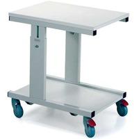 wb height adjustable mobile bench printer unit 500x700