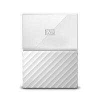 WD My Passport 4TB Portable Hard Drive - White