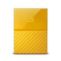 WD My Passport 3TB Portable Hard Drive - Yellow
