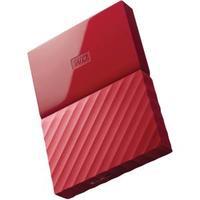 WD My Passport Portable Hard Drive 1TB Red