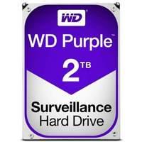 wd purple surveillance 2tb sata iii 35 hard drive 5400rpmrpm 64mb cach ...