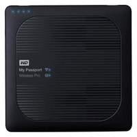 wd my passport wireless pro 2tb portable external hdd black