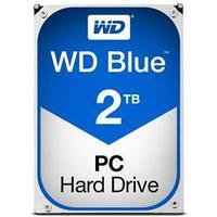 WD Blue 2TB Desktop Hard Disk Drive - 5400 RPM SATA 6 Gb/s 64MB Cache 3.5 Inch - WD20EZRZ