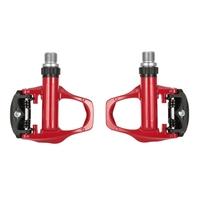 Wellgo Aluminum Alloy Road Bike Pedals Single-sided Clipless Float Pedals Biking Cycling Pedal Clip-in Pedals with 6 Degree Cleat