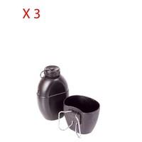 web tex army drinks bottle black x 3