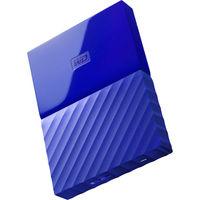 Western Digital My Passport 2.5 inch USB 3.0 External Drive 1TB WDBYNN0010BBL - Blue
