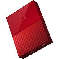 Western Digital My Passport 2.5 inch USB 3.0 External Drive 4TB WDBYFT0040BRD - Red