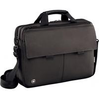 wenger route 16inch laptop messenger bag with tablet pocket grey