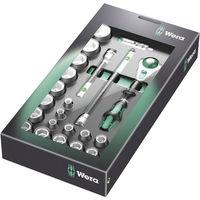 Weller Wera 8100Sb/5 Mod Socket Set 3/8 Drive In Tray 22 Pieces
