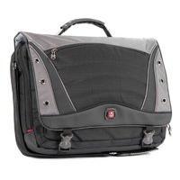 Wenger Swissgear Saturn Messenger Bag - For Laptops up to 17" - Black + Grey
