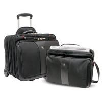 Wenger Patriot Roller Triple Laptop Case - for 15.4", 16" and 17" Laptops - Black