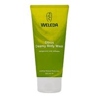 Weleda Citrus Creamy Body Wash 200ml - 200 ml, Orange