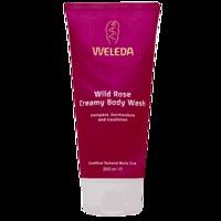 weleda wild rose creamy body wash 200ml 200ml