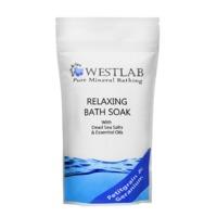 westlab relaxing bath soak with dead sea salts essential oils 500g