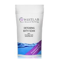 westlab detoxing bath soak with himalayan salts essential oils 500g