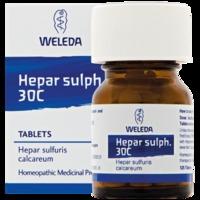 weleda hepar sulp 30c 125 tablets 125tablets
