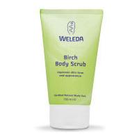 weleda birch body scrub 150ml