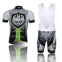 West biking Cycling Jersey with Bib Shorts Men\'s Short Sleeve Bike Bib Shorts Jersey Bib Tights Clothing SuitsBreathable 3D Pad