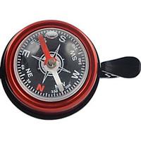 WEST BIKING Bicycle Bell Hand Bell Bicycle Horn Aluminum Mini Thumb Compass Pattern Bell Durable Cycling Accessories