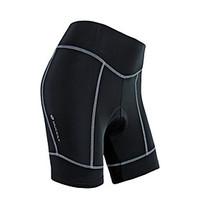 West biking Cycling Padded Shorts Women\'s Bike Shorts Padded Shorts/Chamois Breathable 3D Pad Reflective Strips Terylene Solid