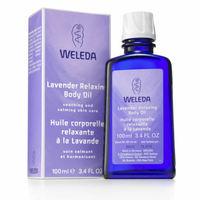 weleda lavender relaxing body oil 100ml