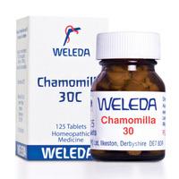 Weleda Chamomilla - 30C, 125Tabs