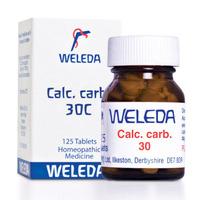 weleda calc carb 30c 125tabs