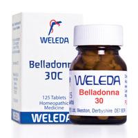 Weleda Belladonna - 30C, 125Tabs