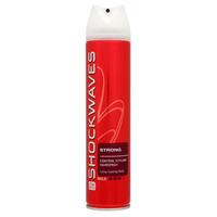 wella shockwaves strong control styling hairspray 250ml