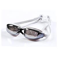 WEST BIKING Unisex Cool Waterproof Anti-fog Shatterproof Adjustable UV-resistant Plating Swimming Goggles