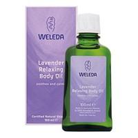 weleda lavender relaxing body oil 100ml