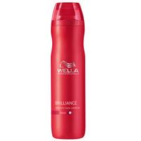 Wella Professionals Brilliance Shampoo for Coarse Coloured Hair 250ml
