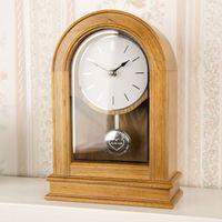Wedding Anniversay Oak Domed Clock