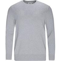 wesc anwar knitted sweatshirt grey melange