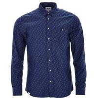 WeSC Jaime Longsleeve Shirt - Insignia Blue