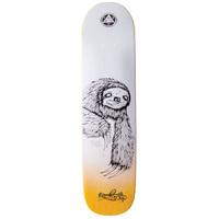 welcome sloth on bunyip skateboard deck 80