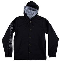 Welcome Symbol Coaches Jacket - Black/White