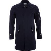 wesc the trench jacket navy blazer