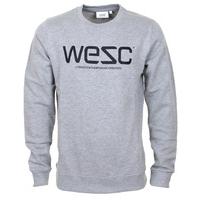 WeSC Crewneck Sweatshirt - Grey Melange