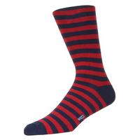 WeSC Striped Socks - Rosewood - 3 Pack - Large