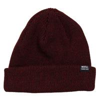 WeSC Fisherman Wool Beanie - Prune