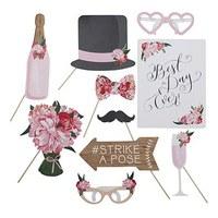 Wedding Photo Booth Props Assortment