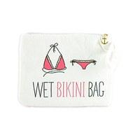 Wet Bikini Bag - White