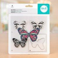 We R Memory Keepers Butterfly Layered Stamp Set 388742