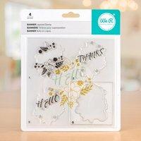 We R Memory Keepers Bannered Layered Stamp Set 388739