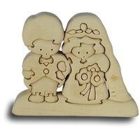 Wedding Couple -Handcrafted Wooden