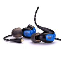 westone w10 single driver earphones with built in mic and removable ca ...