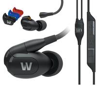westone w30 triple driver earphones with built in mic and removable ca ...